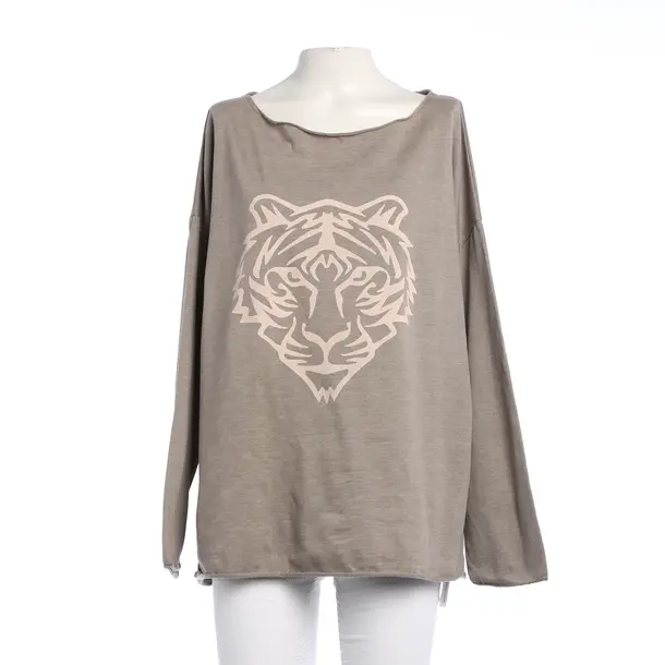 Sweatshirt, in Braun, Baumwolle, Juvia