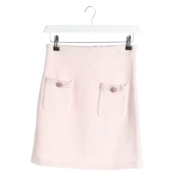Skirt, in Light Pink, Cotton, self-portrait