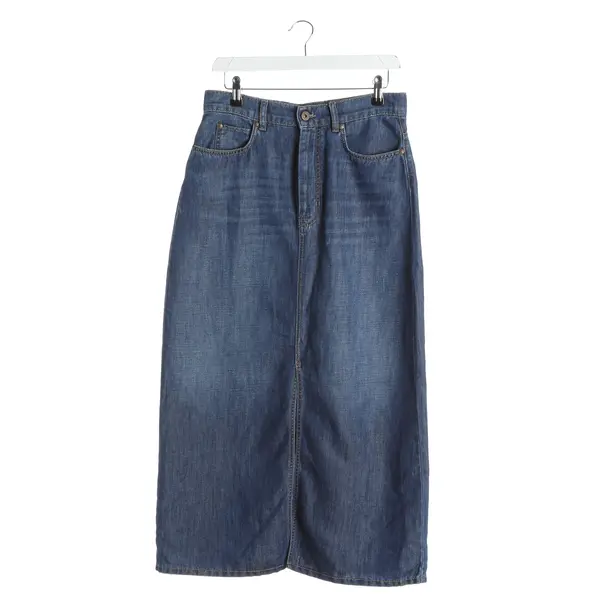 Gonna, in Blu, Cotone, Max Mara