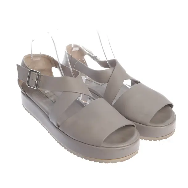 Platform Sandals, in Light Gray, AGL Attilio Giusti Leombruni