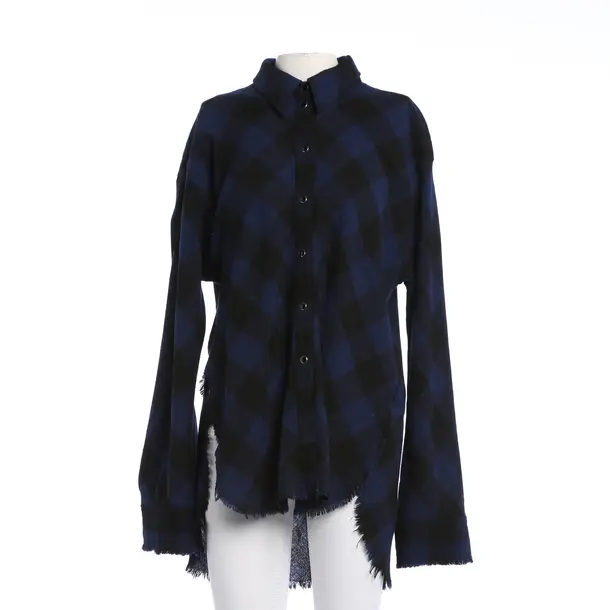 Blouse, in Navy, Cotton, Dorothee Schumacher