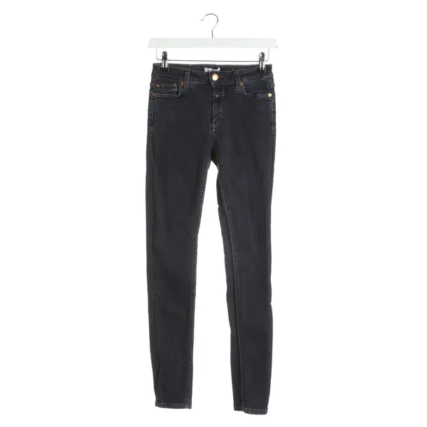 Jeans slim fit, in Marina Militare, Cotone, Chiuso