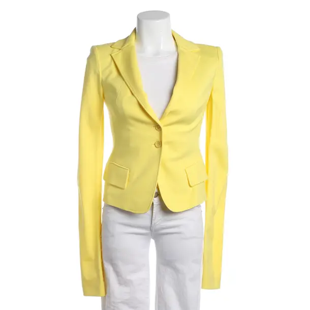 Blazer, in Giallo, Viscosa, Patrizia Pepe