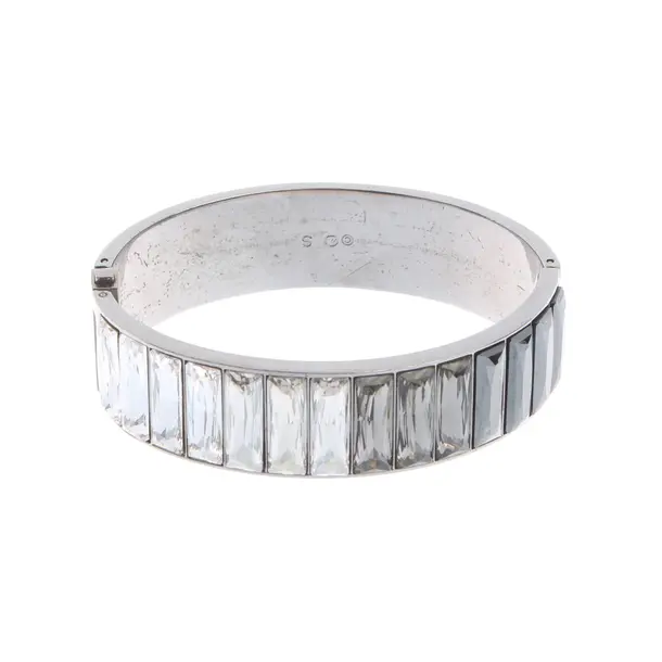 Bracelet, in Silver, Metal (metallic, metallized), Swarovski