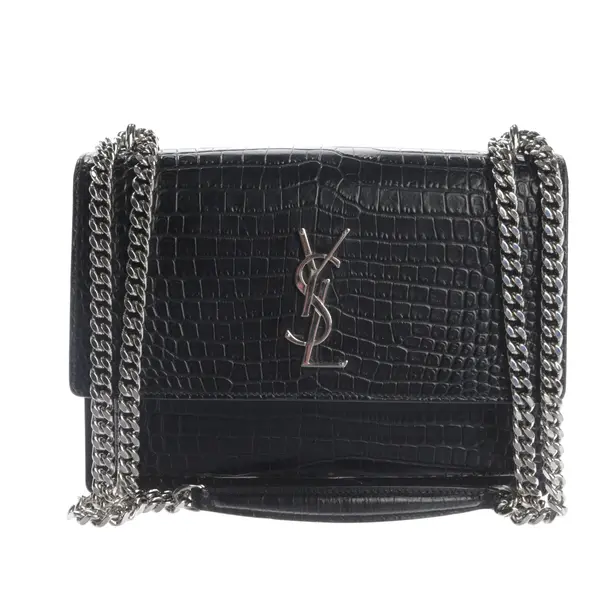 Shoulder Bag, in Black, Leather, Saint Laurent