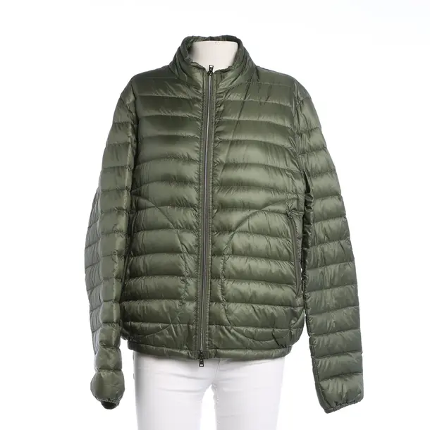 Mid-Season Jacket, in Dark Green, Polyamide, Herno