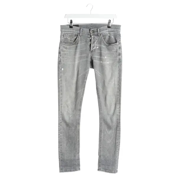 Slim Fit Jeans, in Light Gray, Cotton, Dondup