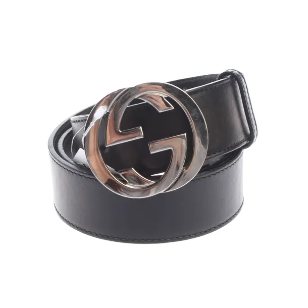 Belt, in Black, Leather, Gucci