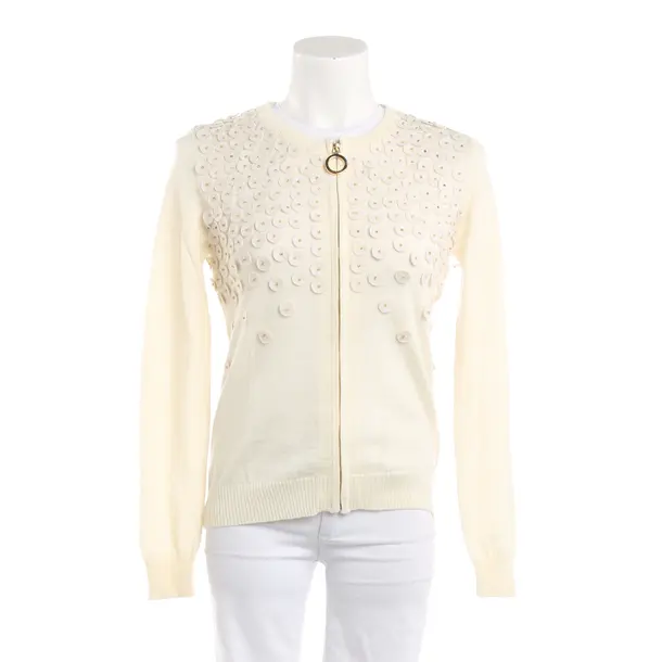 Strickjacke, in Beige, Wolle, Love Moschino