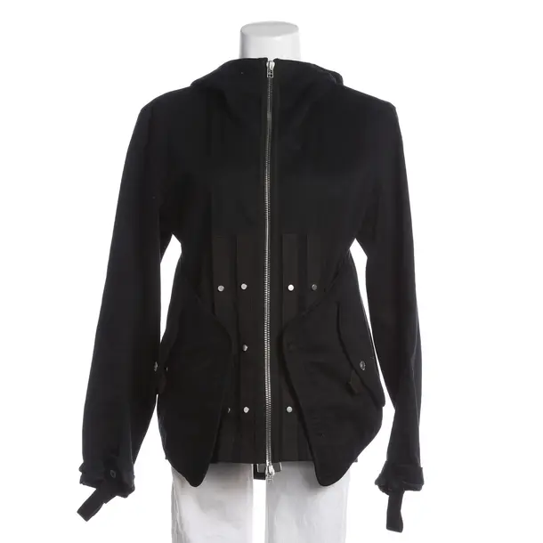 Summer Coat, in Black, Cotton, Helmut Lang