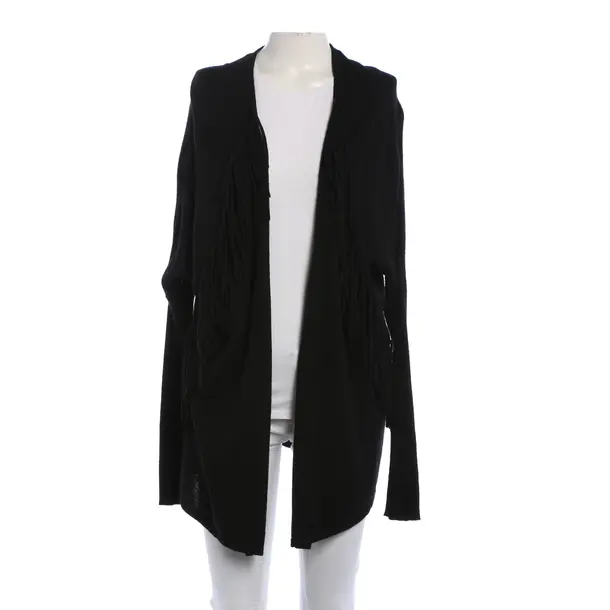 Cardigan, in Black, Cashmere, Bloom
