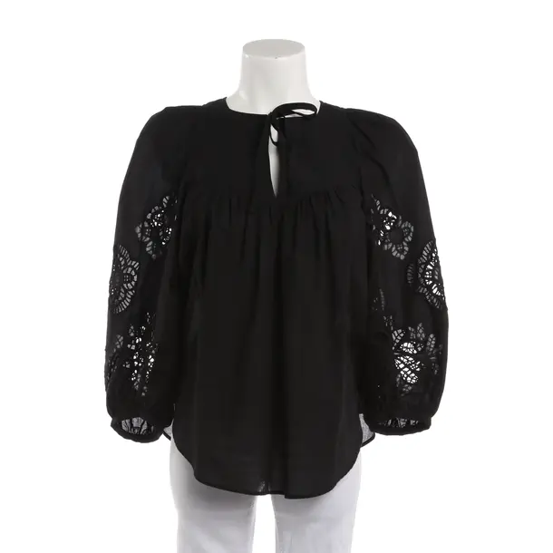 Bluse, in Schwarz, Baumwolle, See by Chloé