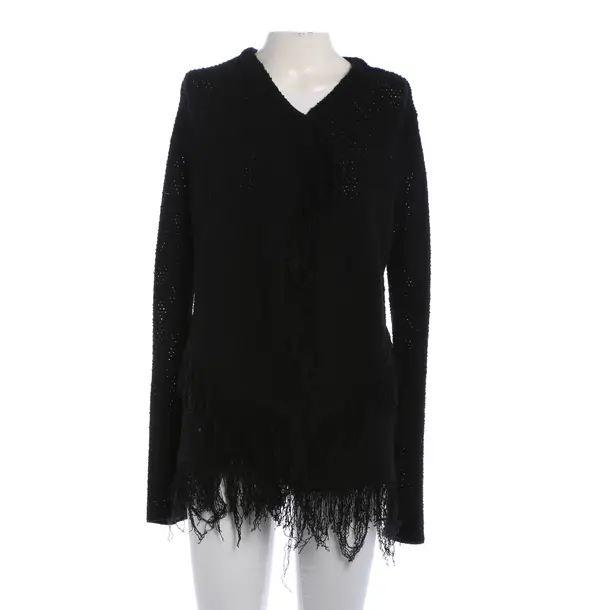 Cardigan, in Black, Viscose, Delicatelove