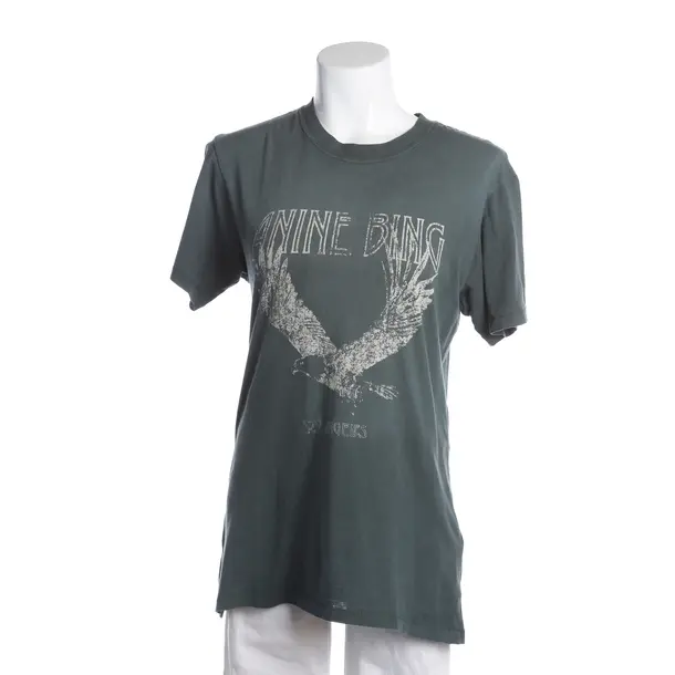 Shirt, in Green, Cotton, Anine Bing