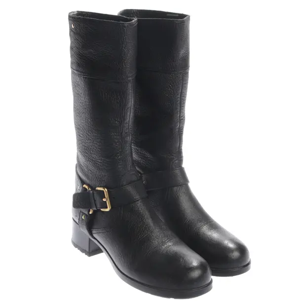 Stivaletti, in Nero, Prada