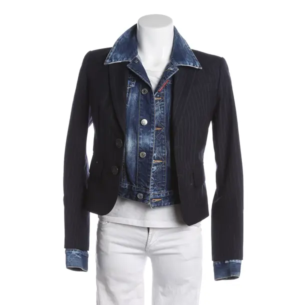 Sommerjacke, in Navy, Wolle, Dsquared