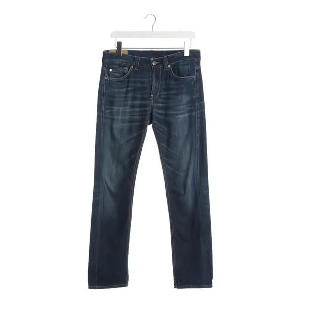 Skinny Jeans, in Navy, Cotton, Dondup