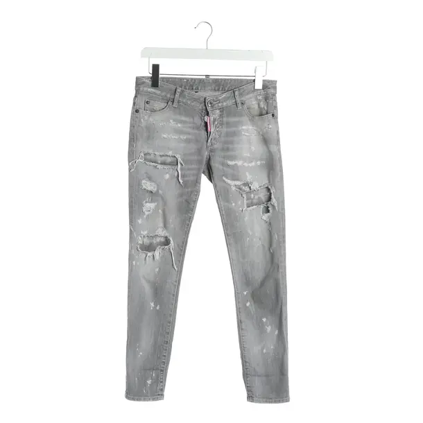 Skinny Jeans, in Gray, Cotton, Dsquared