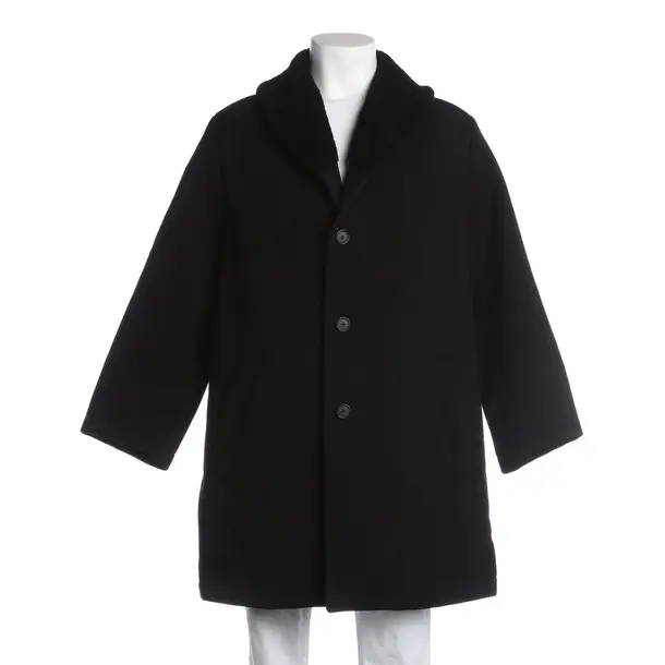 Winter Coat, in Black, Wool, Jil Sander