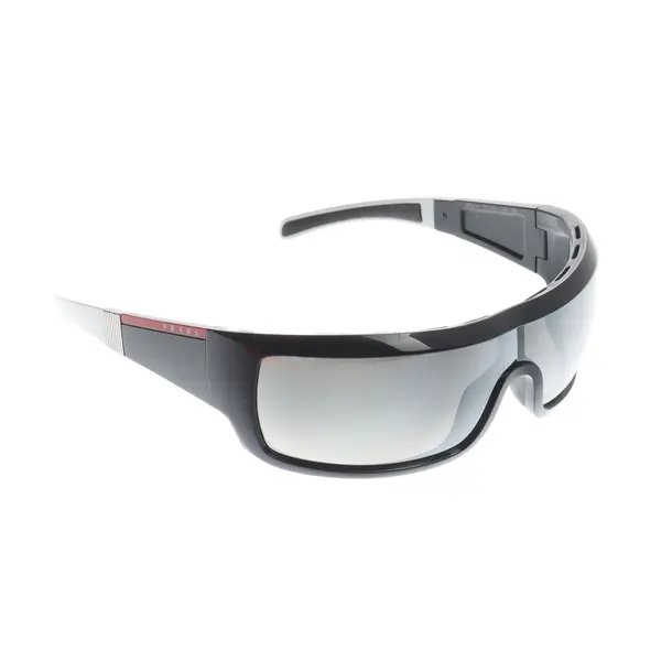 Sonnenbrille, in Schwarz, Kunststoff, Prada Linea Rossa