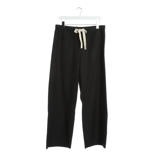 Pants, in Black, Cotton, Max Mara