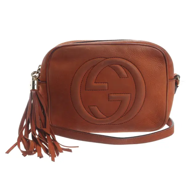Cross Body Bag, in Brown, Leather, Gucci