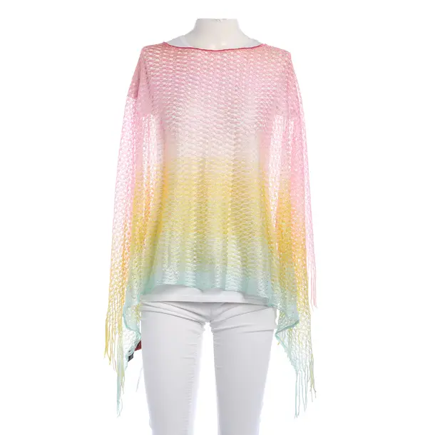 Poncho, in Mehrfarbig, Viskose, Missoni