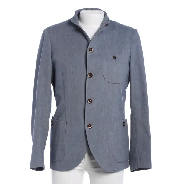 Blazer, in Light Blue, Cotton, Luis Trenker