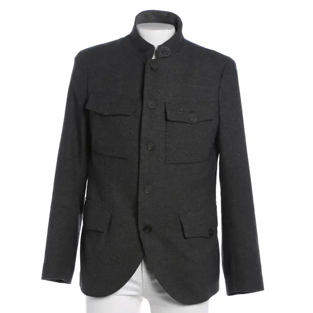 Sakko, in Grau, Baumwolle, Luis Trenker