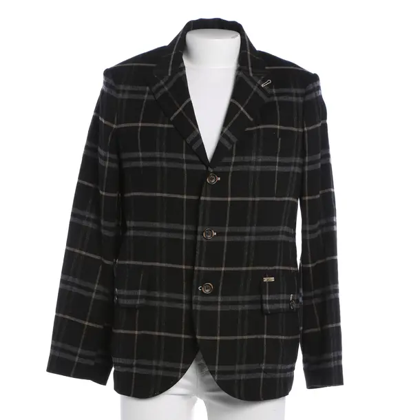 Giacca, in Nero, Lino, Luis Trenker