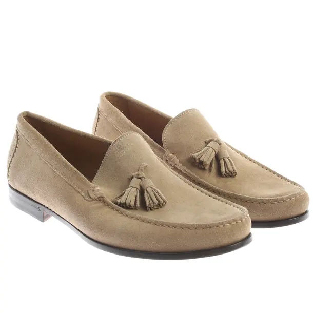 Loafers, in Hellbraun, Ludwig Reiter