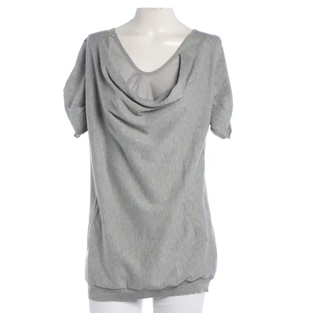 Shirt, in Hellgrau, Baumwolle, Brunello Cucinelli