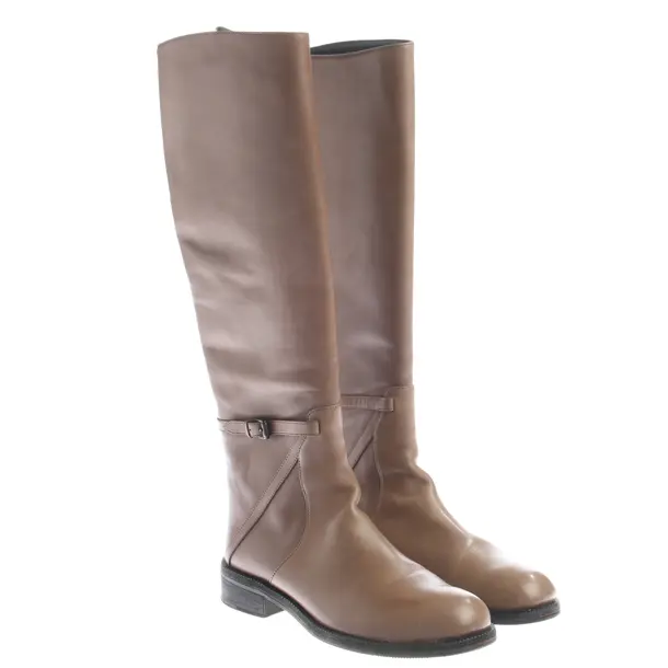 Stiefel, in Braun, Bottega Veneta