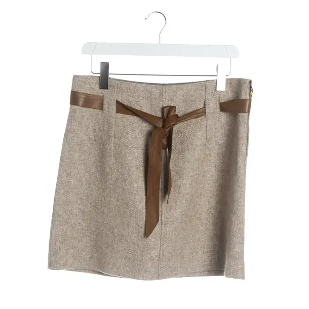 Gonna, in Cammello, Lana, Brunello Cucinelli