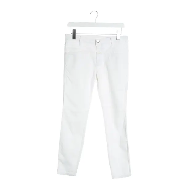 Skinny Jeans, in White, Cotton, Closed