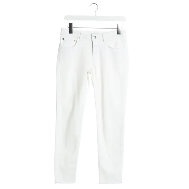 Jeans skinny, in Bianco, Cotone, Chiuso