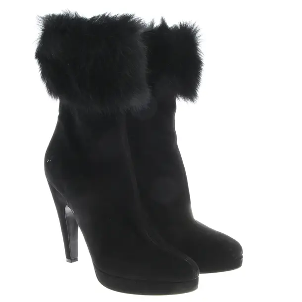Stiefeletten, in Schwarz, Prada