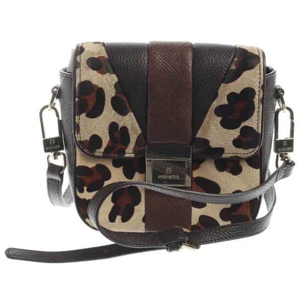 Cross Body Bag, in Multicolored, Leather, Aigner