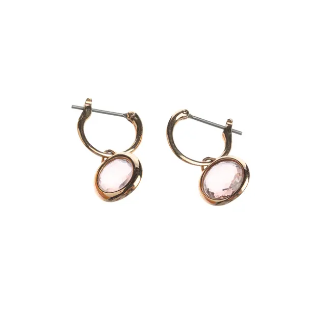 Orecchini, in Oro, Metallo (metallico, metallizzato), Swarovski