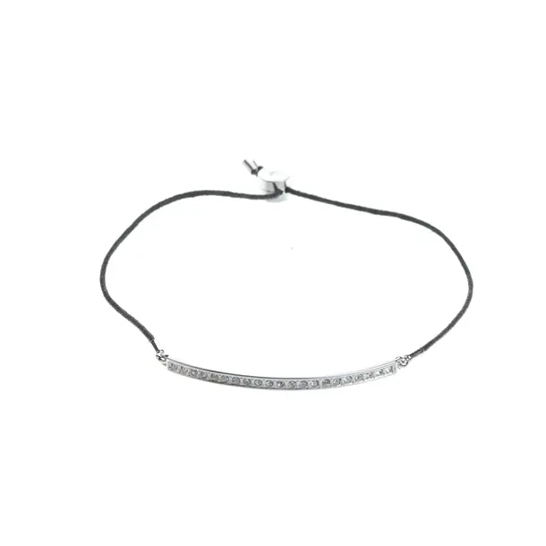 Armband, in Schwarz, Metall (metallisch, metallisiert), Swarovski