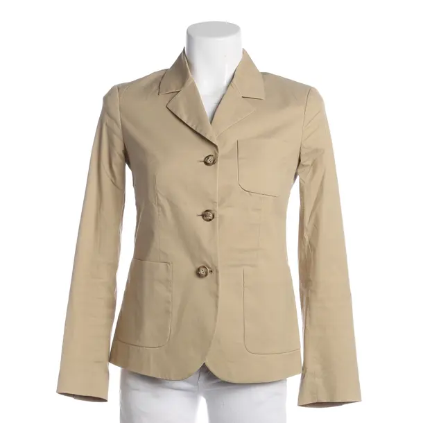 Blazer, in Beige, Cotton, Prada