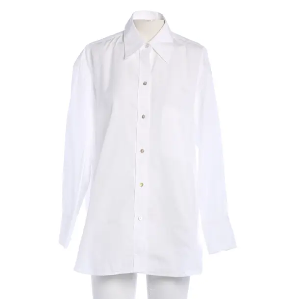 Bluse, in Weiß, Baumwolle, Vince