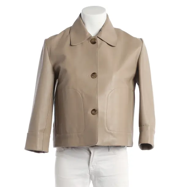 LeatherJacket, in Light Brown, Leather, Repeat