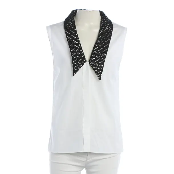 Top, in White, Cotton, Dorothee Schumacher