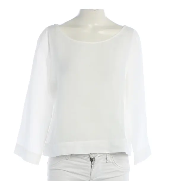 Bluse, in Weiß, Leinen, Antonelli