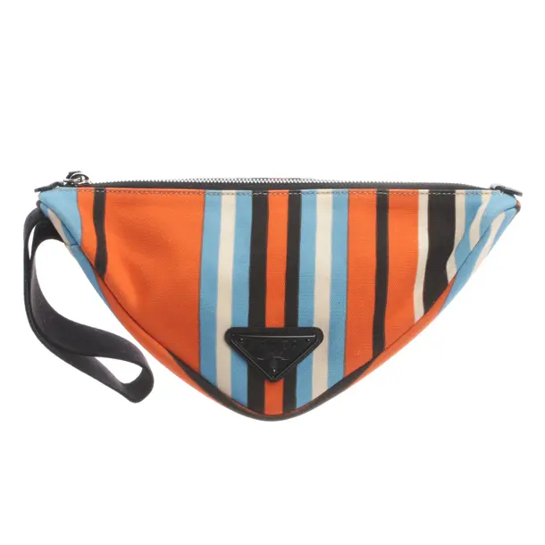 Pochette, in Mehrfarbig, Baumwolle, Prada