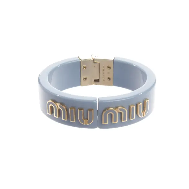 Bracelet, in Blue, Other Fibers, Miu Miu