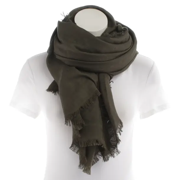 Scarf, in Green, Silk, Hugo Boss Red Label