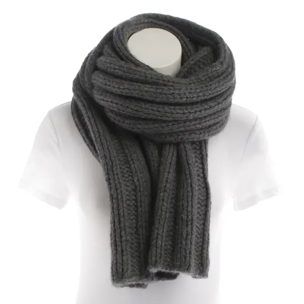 Schal, in Grau, Kaschmir, Strenesse