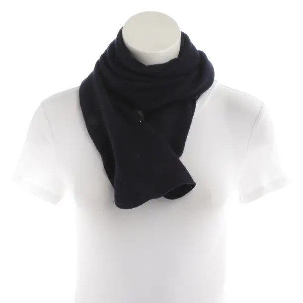 Schal, in Navy, Kaschmir, Repeat